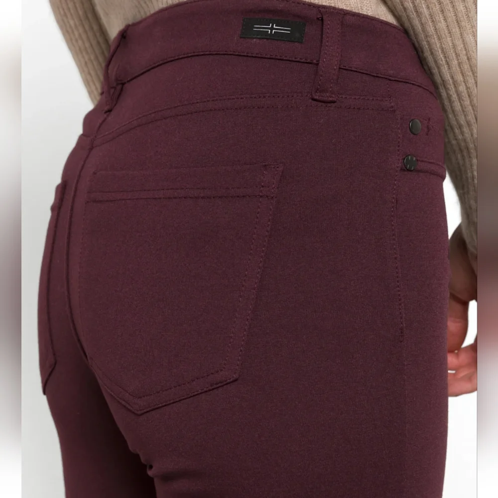 Liverpool Purpleish Buegundy Skinny Pants 6 Petite - Picture 3 of 3